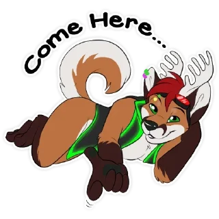 Sticker 😘 Favs Furry (SFW) by @FavoriteStickerBot