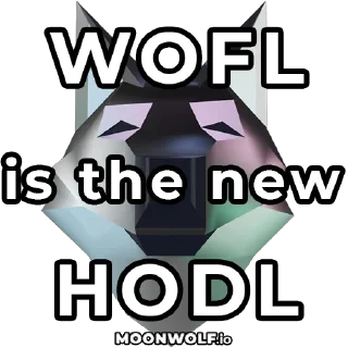 Sticker 💎 MOONWOLF.io