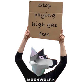 Sticker ☝️ MOONWOLF.io