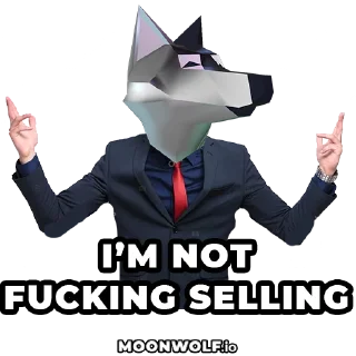 Sticker 👻 MOONWOLF.io