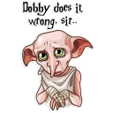 Video sticker 😔 Dobby