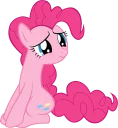 Sticker 😟 Pinkie Pie Pony