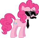 Sticker 😎 Pinkie Pie Pony