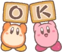 Video sticker 👍 Kirby