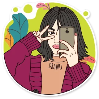 Sticker 🤳 DrawuApp