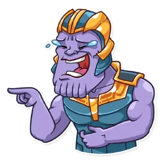 Sticker 😂 Thanos