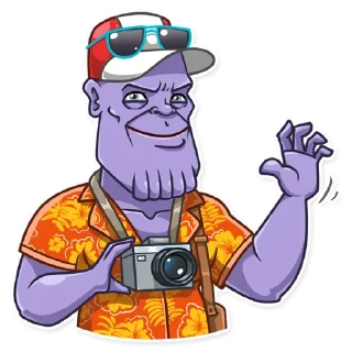 Sticker 👋 Thanos