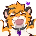 Sticker 😋 Axel Tiger