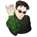 Sticker 😎 The Matrix