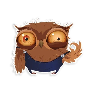 Sticker 👌 Marathon Owl