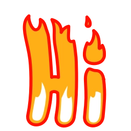 Sticker 👋 Little Flame
