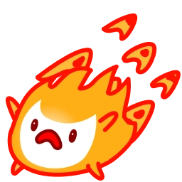 Sticker 😨 Little Flame