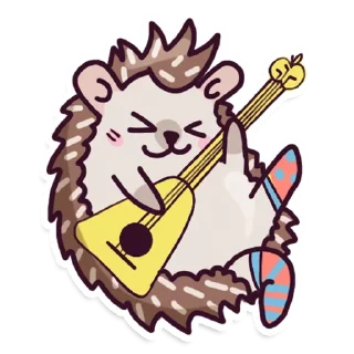 Sticker 🎤 Hedgehog @artrarium