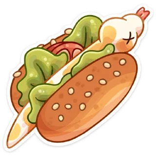 Sticker 🥪 Питончик Пончик (@TgSticker)