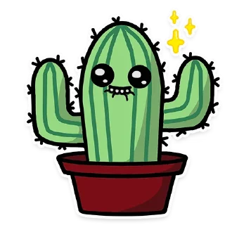 Video sticker 😍 Cactus
