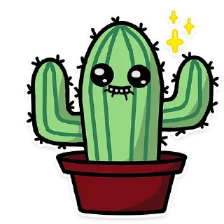 Sticker 😍 Cactus