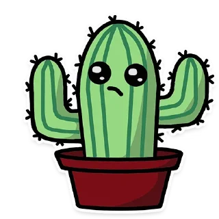 Sticker 😕 Cactus