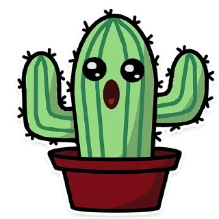 Sticker 😳 Cactus