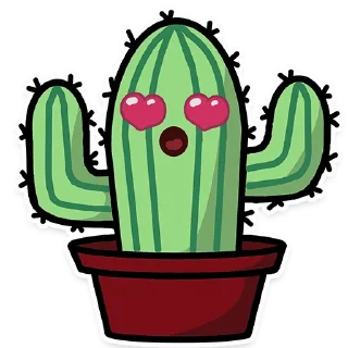 Sticker 😍 Cactus