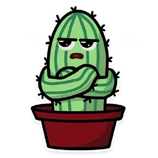 Sticker 😒 Cactus