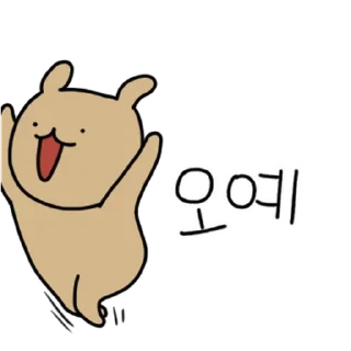 Video sticker 💬 와다다다 신난다곰! By @KakaoEmoticon