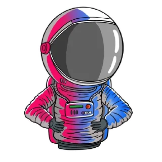 Sticker 👨‍🚀 Niob Stickers