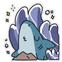 Sticker 💕 Shark