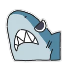 Video sticker 😡 Shark