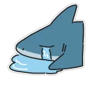 Sticker 😭 Shark