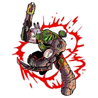 Sticker 😡 Doom Eternal