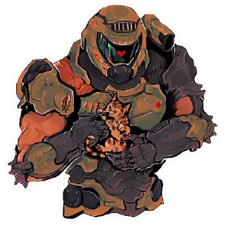 Sticker 😍 Doom Eternal