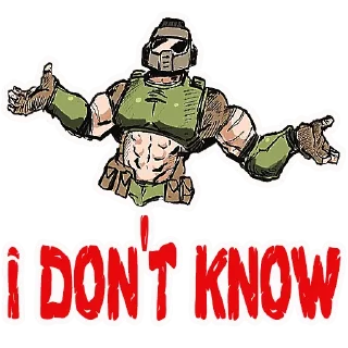 Sticker 🤷‍♂️ Doom Eternal