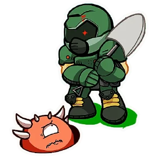 Video sticker 👎 Doom Eternal