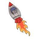 Video sticker 🚀 Space Kitties by @spacejournal