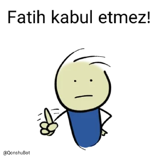 Video sticker 😵 Fatih @Qonshubot