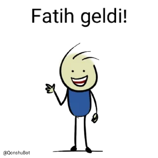 Sticker ✋️ Fatih @Qonshubot