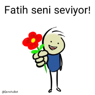 Sticker ❤️ Fatih @Qonshubot