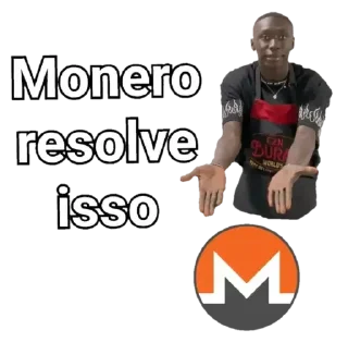 Sticker 🗣 Monero @MoneroStickers