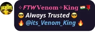 Sticker 😎 VENOM KING :: @fStikBot