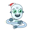 Video sticker 🤩 Christmas Robot