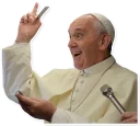 Sticker 🖕 Pontifex