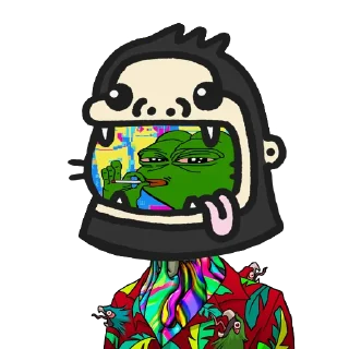 Sticker 🚬 Chill Pepes