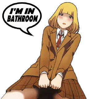 Sticker 🚽 @STIKERFORALL 🏴󠁧󠁢󠁥󠁮󠁧󠁿PRISON SCHOOL