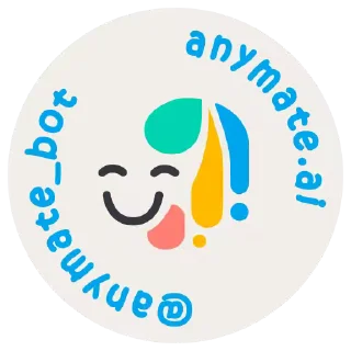 Video sticker ⤴️ Create stickers by @anymate_bot