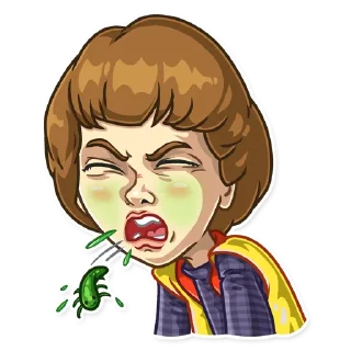 Video sticker 🤮 Stranger Things