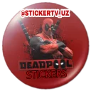 Sticker 👍 DeadPool by @StickerTv_Uz ⭕️