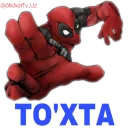 Sticker 🖕 DeadPool by @StickerTv_Uz ⭕️