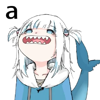 Sticker 🦈 Hololive memes