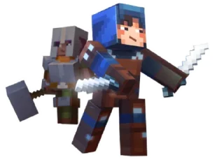 Sticker 🦸‍♂️ Minecraft Dungeons