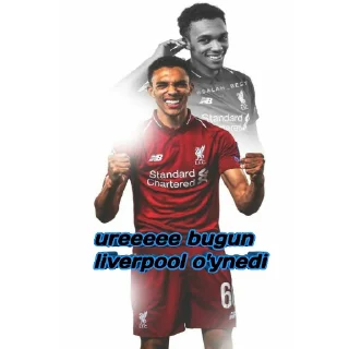 Sticker ⚽️ @liverpool_uchligi va admin Islombek